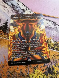 Splinter of the Shadows - Borderless - Universes Beyond: TMNT - PZA M 0006 - Image 3