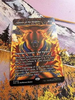 Splinter of the Shadows - Borderless - Universes Beyond: TMNT - PZA M 0006 - Image 4