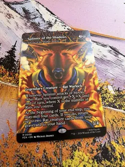 Splinter of the Shadows - Borderless - Universes Beyond: TMNT - PZA M 0006 - Image 5