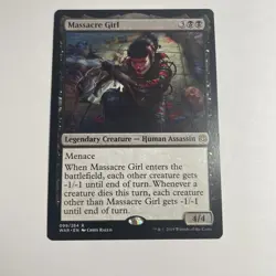 x1 Massacre Girl R MTG War of the Spark M/NM, English - Image 1