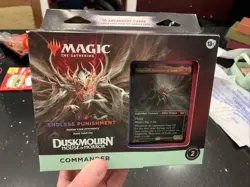 MTG Endless Punishment - Duskmourn - Sealed Commander Deck - Magic The Gathering - Image 1