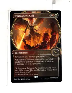 MTG SkeenAB Warleader's Call SHOWCASE from MkM. NM. - Image 1