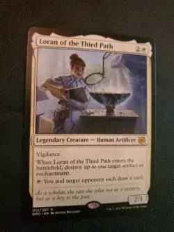 Loran of the Third Path The Brothers' War NM Magic The Gathering MTG Tcg - Image 2