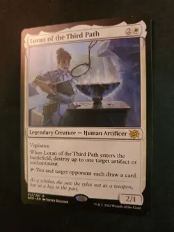 Loran of the Third Path The Brothers' War NM Magic The Gathering MTG Tcg - Image 3