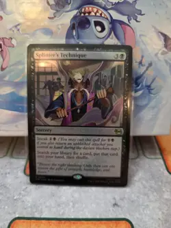 Splinter's Technique X1 FOIL-NM/M-Teenage Mutant Ninja Turtles - Image 1