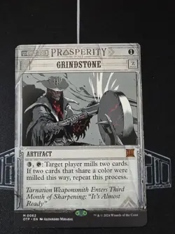 Grindstone Outlaws of Thunder Junction: Breaking News Regular - Image 1