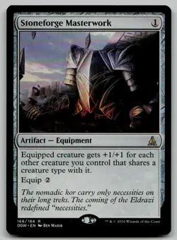 Stoneforge Masterwork R Oath of the Gatewatch 166 NM - Image 1