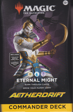 Magic the Gathering - Aetherdrift Commander Deck - Eternal Might 195166279145 - Image 1