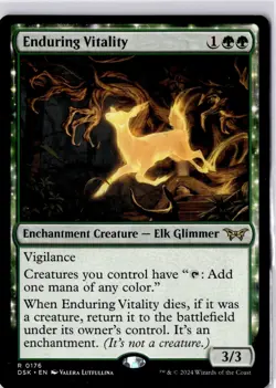 Enduring Vitality Duskmourn: House of Horror Regular NM R 0176 - Image 1