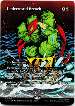 Underworld Breach (Borderless) Teenage Mutant Ninja Turtles Eternal-Legal MTG - Image 1