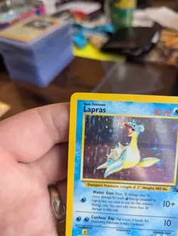 Pokemon TCG Lapras Fossil Holo Card 10/62 Series 1999 Wotc NM - Image 5