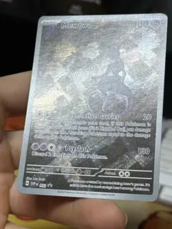 Mewtwo 052 Black Star Promo 2023 151 IR Holo Rare Pokemon Card TCG - Image 5