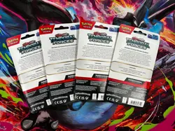 Pokemon Temporal Forces Factory Sealed Blister Packs (x2-Bellibot / x2-Carvanha) - Image 2