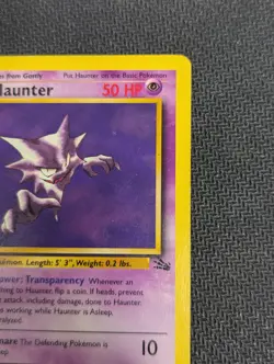 Pokemon TCG Haunter Fossil 21/62 Non-Holo Rare, LP Condition - Image 4