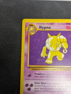 Pokemon TCG Hypno Fossil 23/62 Unlimited Non-Holo Rare, LP Condition - Image 3