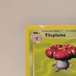 Vileplume 31/64 Pokemon Jungle Set Non Holo Rare WOTC Vintage TCG 1999 - Image 2