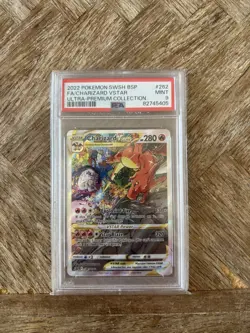 Pokemon Charizard VSTAR Promo Holo SWSH262 Ultra-Premium PSA 9 English 2022 - Image 1