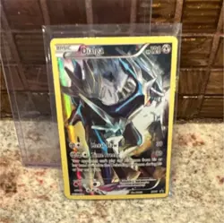 Pokemon TCG Dialga XY77 Rare Holo Basic Dragon Steel 120HP 30/80 Attack - Image 1