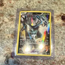 Pokemon TCG Dialga XY77 Rare Holo Basic Dragon Steel 120HP 30/80 Attack - Image 3