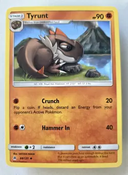 Pokemon Tcg Tyrunt Uncommon SM - Forbidden Light 68/131 Normal - Image 1