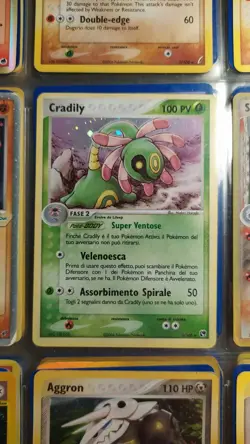 Cradily Holo 3/100 EX Tempesta di Sabbia Pokemon TCG - Image 1