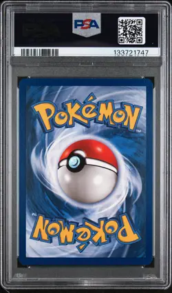 1999 POKEMON FOSSIL 1ST ED #10 LAPRAS-HOLO PSA 8 - Image 2