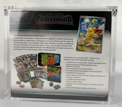 Pokemon Center Exclusive Paldea Evolved ETB Elite Trainer Box Sealed with Case - Image 2
