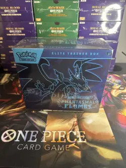 Pokemon TCG Phantasmal Flames Elite Trainer Box Sealed - Image 1