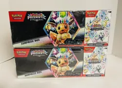 Pokemon Prismatic Evolution Surpise Box & Booster Bundle Lot Of 2 - Image 1