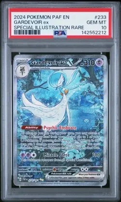 Gardevoir EX SIR PSA 10 233/091 2024 Pokemon Paldean Fates - Image 1