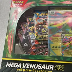 Pokemon TCG Mega Venusaur ex Premium Collection Box Sealed New - Image 2