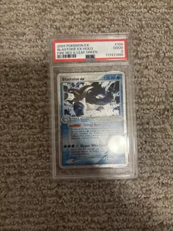 2004 Pokemon Blastoise Ex Holo Fire Red And Leaf Green PSA 2 - Image 1