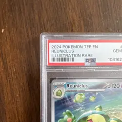 Pokemon TCG Reuniclus 171/162 Temporal Forces Illustration Rare Holo PSA 10 - Image 3