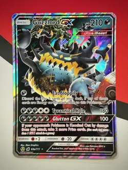 JUMBO Guzzlord GX Oversized Promo 63a/111 Full Art Holo 2017 Pokemon NM - Image 1