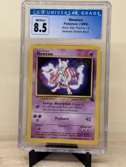 Mewtwo 03 CGC Graded 8.5 Wotc Promo Pokemon English 1999 Mewtwo Strikes Back - Image 1