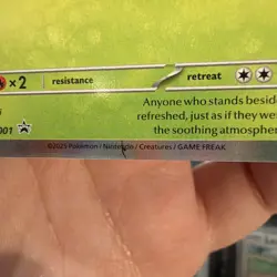 Meganium (001) Mega Evolution Promo​ - Near Mint Pokemon TCG - Image 4