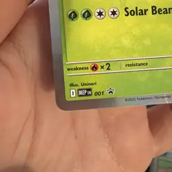 Meganium (001) Mega Evolution Promo​ - Near Mint Pokemon TCG - Image 5