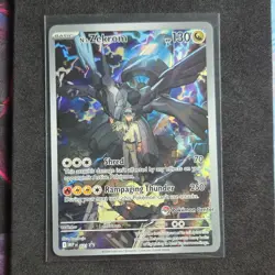 Pokemon N's Zekrom 031 Full Art Holo Promo Pokemon Center Dragon Basic 130HP 20… - Image 1