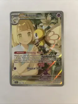 Lillie's Ribombee #164/159 IR - NEAR MINT - Journey Together - Pokemon TCG - Image 1