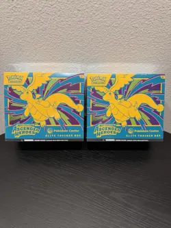 Pokemon TCG Ascended Heroes Pokemon Center Exclusive ETB (Lot of 2) - Brand New - Image 1