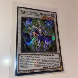 Yu-Gi-Oh! Silent Psychic Magician Super Rare DUAD-EN038 1st Edition - Image 1