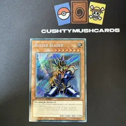 YUGIOH BUSTER BLADER SECRET RARE SPEED DUEL SBCB-EN003 1ST EDITION - Image 1