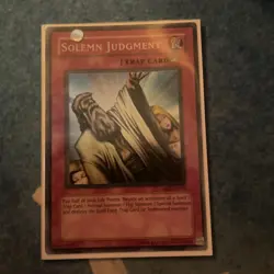 (YBL) Yu-Gi-Oh! TCG Solemn Judgment Dark Beginnings 2 DB2-EN073 Super LP - Image 1