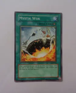 Mystik Wok AST-036 (Common, Unlimited, Lightly Played / LP) Yugioh - Image 1