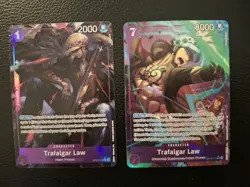 One Piece Trafalgar Law Op09 Parallel & Op12 Alt art - Image 1