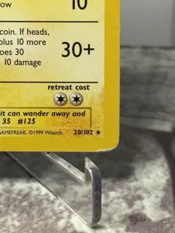 Electabuzz 20/102 Pokemon Base Set Unlimited Rare Card WOTC MP - Image 4