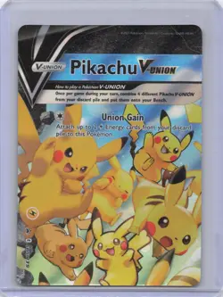 Pikachu V-Union [Set of 4] SWSH: Sword & Shield Promo Cards Holo - Image 1