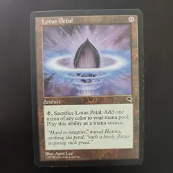 Magic the Gathering MTG card: Lotus Petal Tempest - Image 1