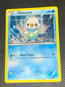 Oshawott BW03 - B&W Promo Pokemon Card - NM - Image 1