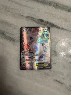 Pokemon Mew EX XY126 Full Art Black Star Ultra Rare Promo Card NM/M Holo - Image 1